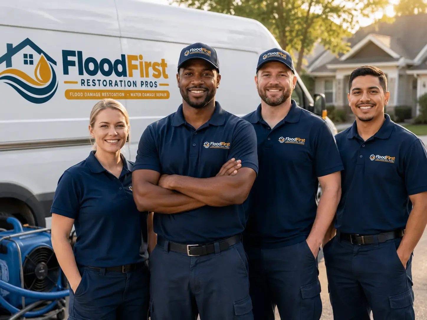 Flood Damage Restoration company in Lincoln University, PA
